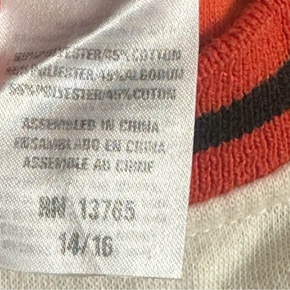 Vintage Philadelphia Flyers NHL Sweatshirt Pro Player Black/Orange Youth 14/16 - Picture 5 of 5